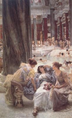 Alma-Tadema, Sir Lawrence Thermae Antoninianae (mk23) china oil painting image